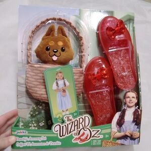 NEW Wizard Of Oz Dorothy Accessory Set